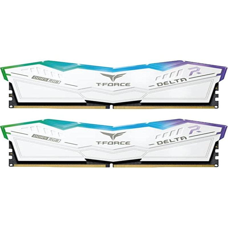 T-Force Delta Rgb Ddr5 Ram 32Gb Kit (2X16Gb) 6400Mhz (Pc5-51200) Cl40 Desktop