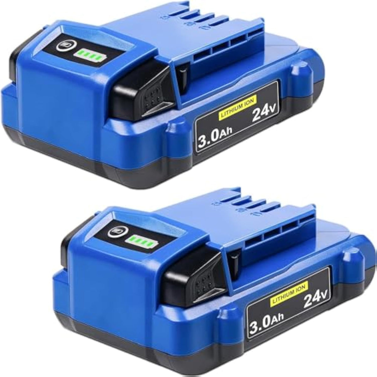24V 3.0Ah Replacement For Kobalt 24V Battery Max Kb524-03 Kb424-03 Kb224-03 Kb124-03 Lithium Ion Cordless Tools High Capacity Battery 2 Packs
