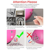 2.6Ft Magnetic Usb Dc Charger Cable Replacement Charging Cord - (10Mm/0.39In)