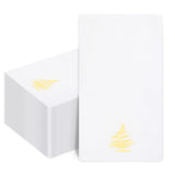 100Pcs Christmas Paper Napkins, Holiday Christmas Napkins Disposable For Bathroom Merry Dinner, Dinner Disposable Napkin Paper Napkin Table Decoration For Home Kitchen Xmas Winter Holiday