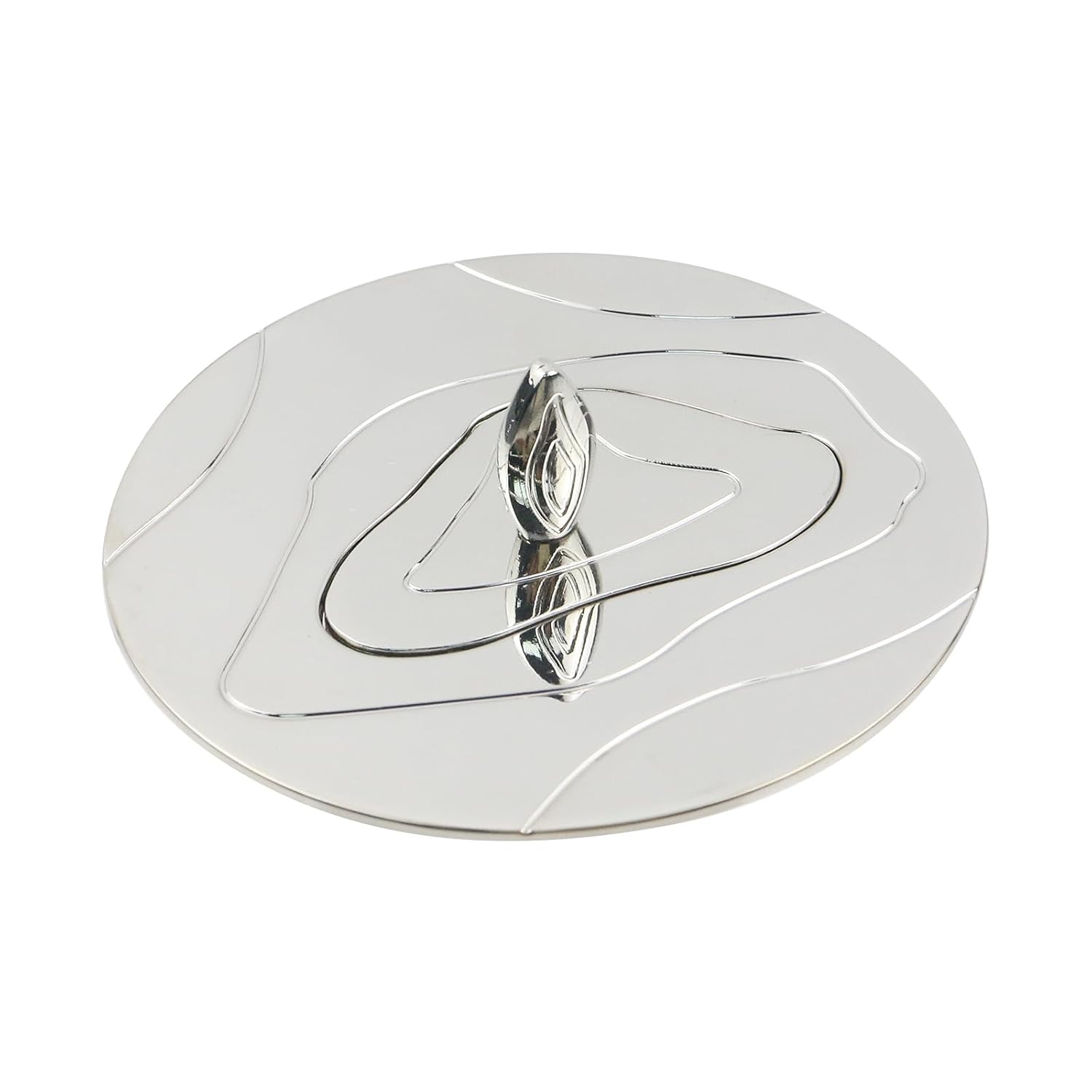 1Pcs Topper Scented Candles Cover Alloy Candle Toppers For Home Or Office Decoration, Beautiful And Retro, Silver