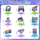 9Pcs Video Game Birthday Decorations Gamer Birthday Party Centre Honeycomb Decorations Birthday Decorations For Boys Game Night Decorations Game Themed Table Top Centre Decorations
