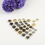 160 Sets Snap Fasteners Durable Metal Snap Button Kit Tool Press Studs