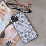 Case Compatible With For Iphone 14,Cute Blue Seashell Phone Case For Iphone 14 For Girl Women Boy Men
