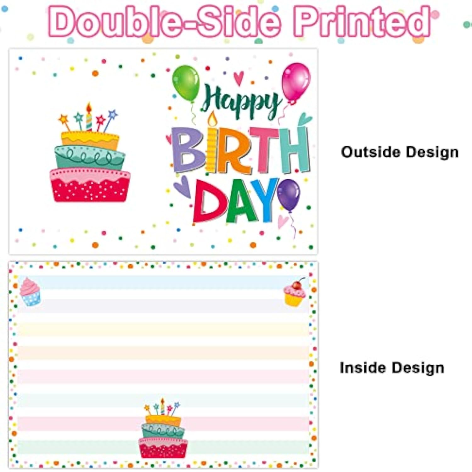Jumbo Birthday Card Giant Guest Book Happy Birthday Party Decorations Supplies Gifts For Boys Girls -Large 14 X 22 Inches