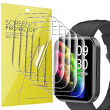 Compatible For Ruimen Smart Watches Screen Protector, [6 Pack] Full Coverage Tpu Clear Film Compatible For Ruimen D1 1.85" Smart Watches (6 Pack)