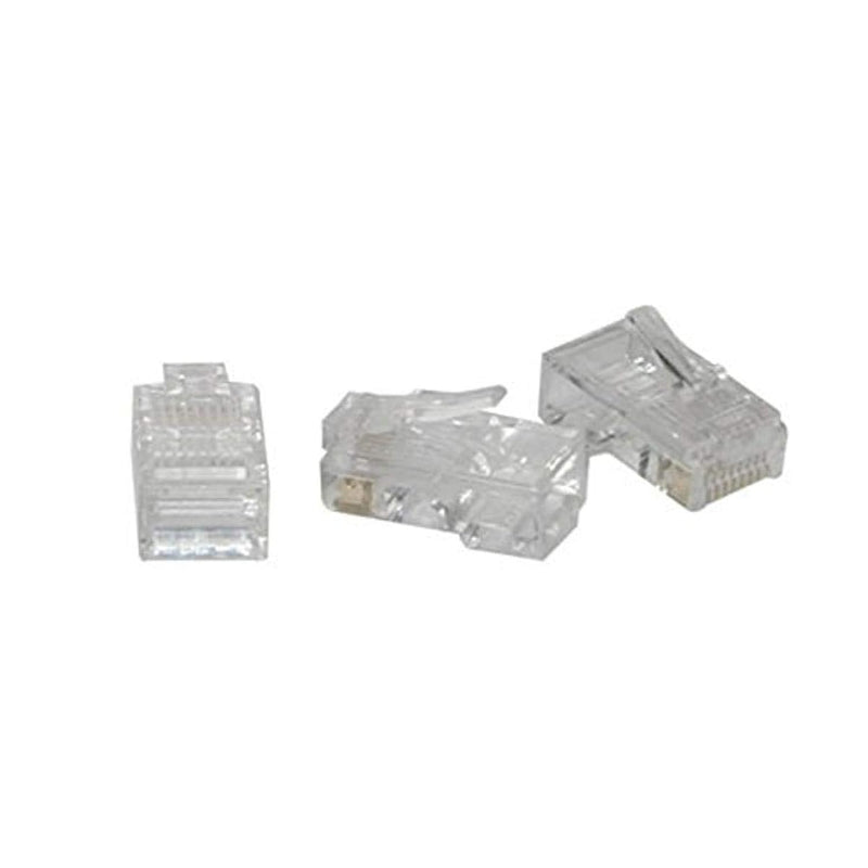 01949 Rj45 Cat5 8X8 Modular Plug For Flat Stranded Cable Multipack (100 Pack),