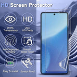 [2 Sets] Flexible Screen Protector for Samsung Galaxy Z Flip 7,Fingerprint Unlock,High Sensitivity,Bubble Free,Clear HD Soft TPU Protective Film for
