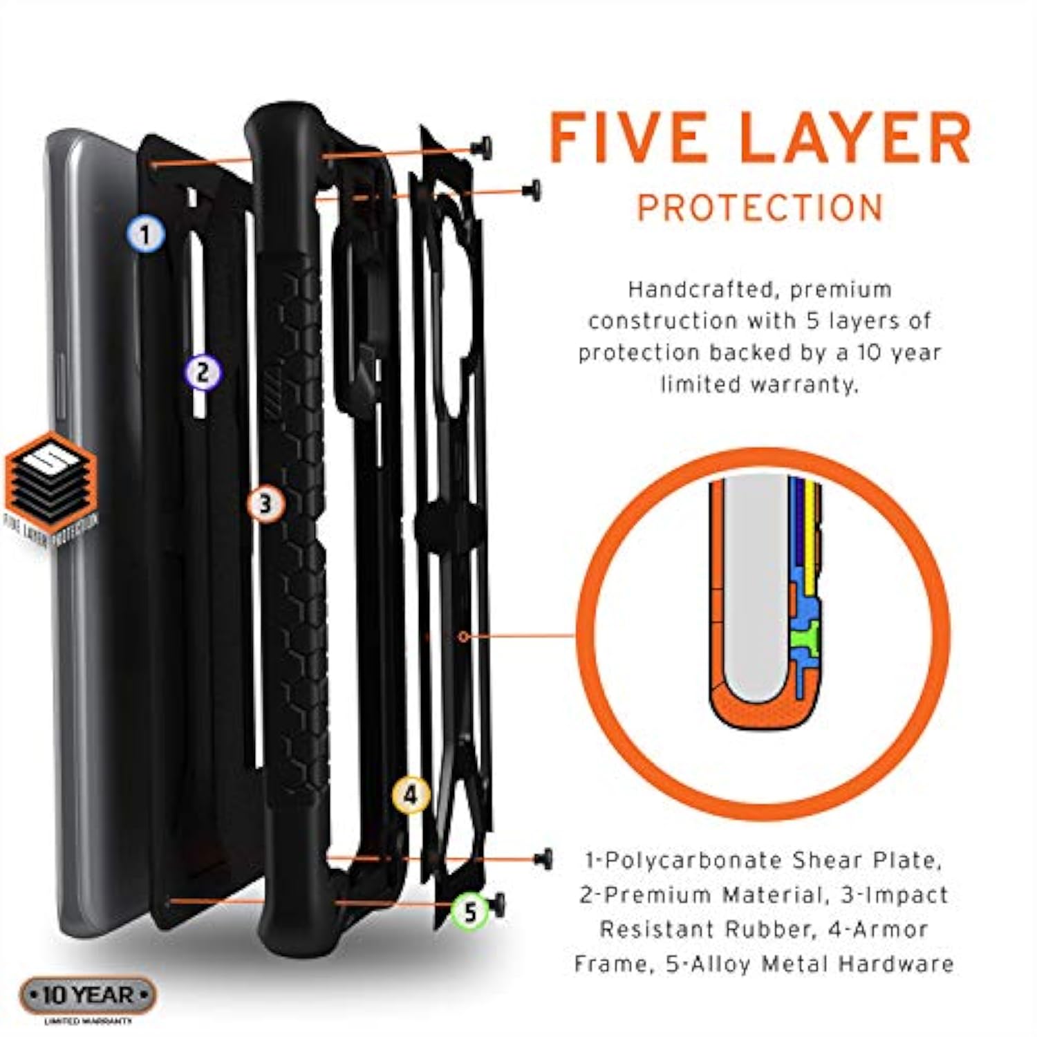 Uag Compatible With Samsung Galaxy Note20 5G Case [6.7-Inch Screen] Rugged Lightweight Slim Shockproof Monarch Protective Cover, Black