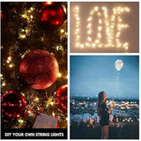 Photo Clip String Light - 33Ft 100Led Fairy Lights With Clips For Pictures With Timer, Photo Light With 50 Clear Clips F