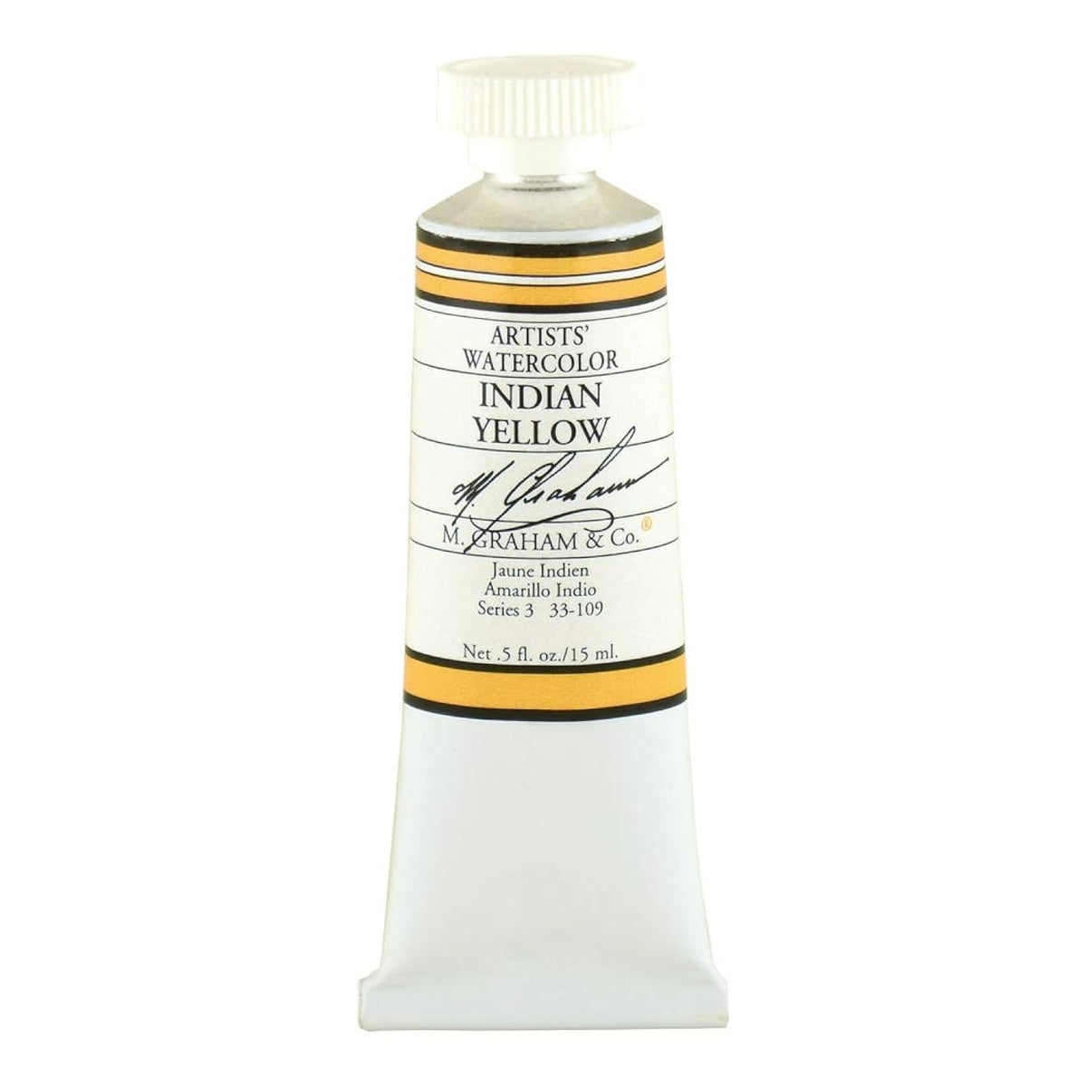 Artists' Watercolor Paint, 15Ml Tube, India Yellow (Grm-33-109)