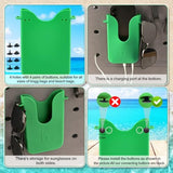 Silicone Phone Holder for Bogg Bags Beach Tote Accessory White