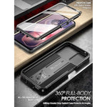 Revolution Case For Motorola Moto G Power 5G 2024 [Not Fit 2023 Version], [Slide Camera Cover], Full-Body Military Grade Shockproof Cover With Kickstand And Built-In-Screen Protector, Black