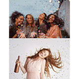 White Confetti Paper Circles 15mm Biodegradable 5000Pcs Wedding Party Decor