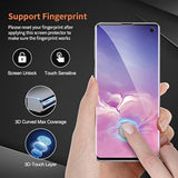 2 Pack Tpu Privacy Screen Protector For Samsung Galaxy S10 6.1 Inch[Not Glass], True 28° Anti-Spy, Fingerprint Unlock Support, High Sensitivity, Case Friendly