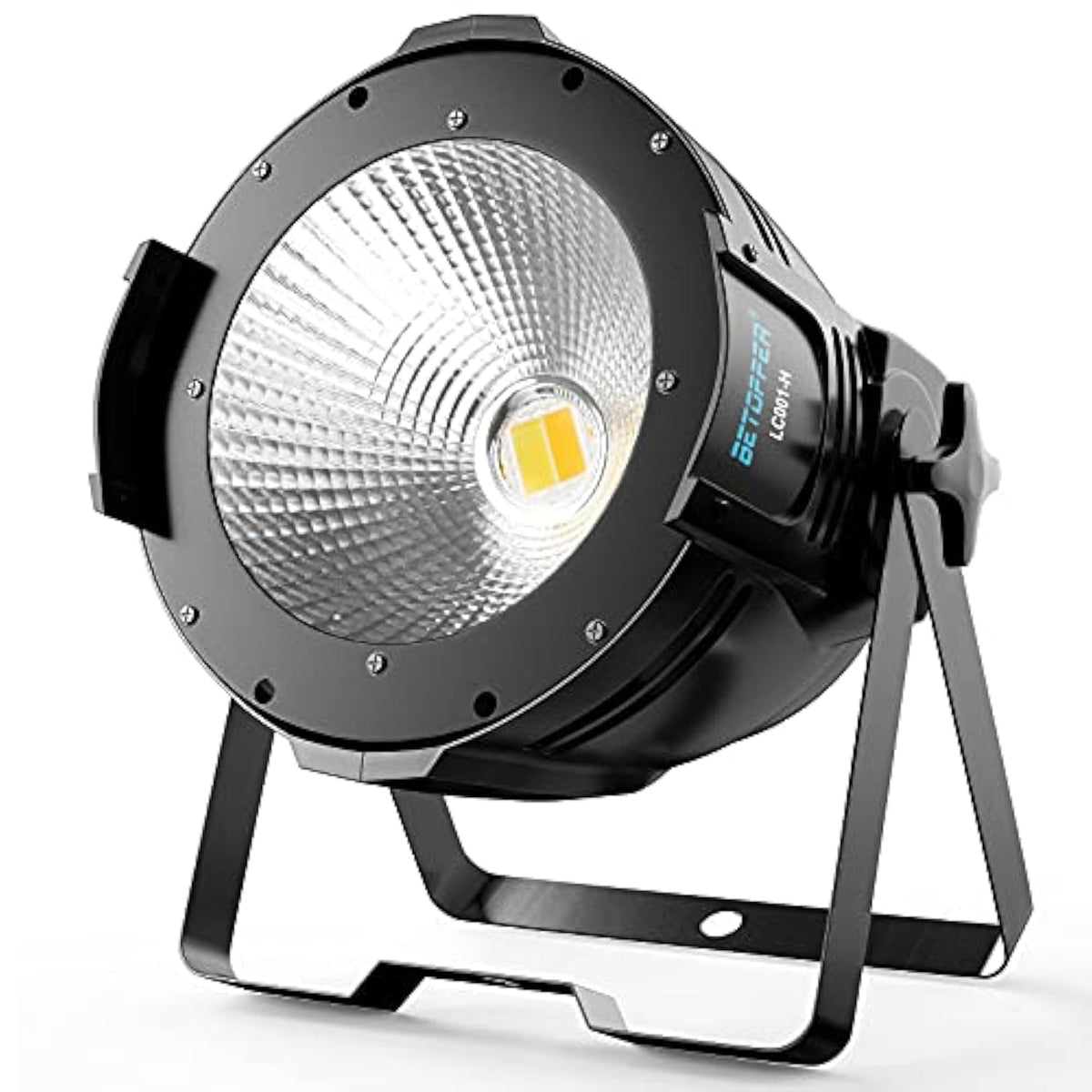 Stage Spotlights, 100W Led Dmx Lights, Warm & Cold White Spot Lights Cob Stage Lighting, Strobe Lighting For Church, Parties, Wedding, Theatre, Live Events, Stage Etc.(1 Pack)