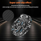 Mouse Grip Tape For Logitech Lift, Rounded Curved Edges Mouse Feet Skates,Self-Adhesive Precut Sweat-Resistant Professional Mice Upgrade Kit(Foot Pad + Black Mouse Grip Tape)