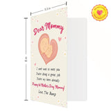 Mdroluru First Mothers Day Gifts For New Mom, Best Gifts For Expecting Mom, Unique First Mothers Day Card From Baby, You Are My Hero Already!