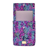 Lilly Pulitzer 14 Inch Laptop Case, Leatherette Computer Case with Pocket for Accessories, Padded Laptop Sleeve for 14" Computers and Tablets, Calypso Coast