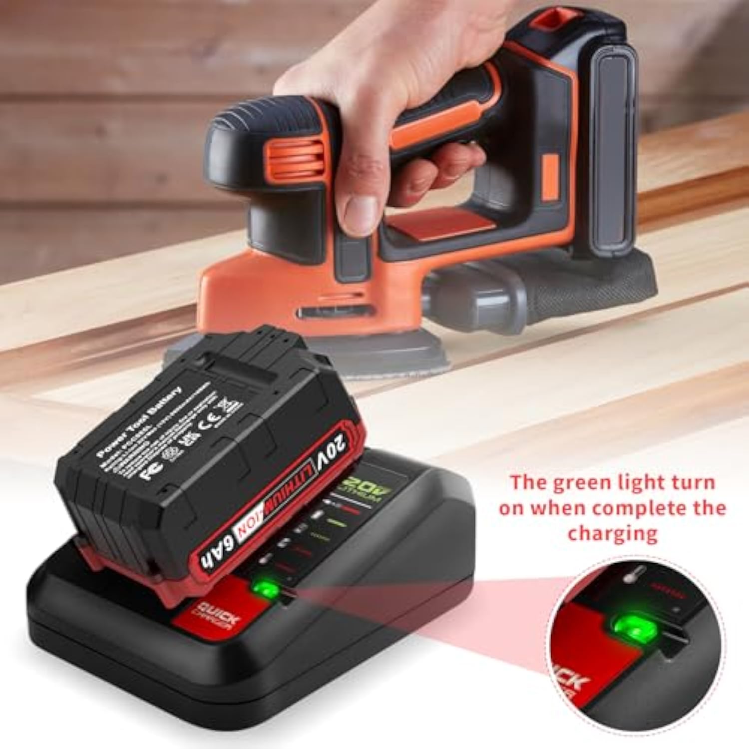 Battery Charger For Porter Cable 20V Max Lithium Battery Pcc685Lp Pcc680L Pcc692L Pcc699L And Black Decker 20V Battery Lbxr20 Lbx4020
