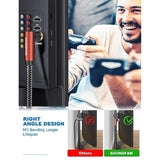 90 Degree Rca Cable Right Angle Subwoofer Cable, Premium Digital Audio Coaxial