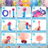 Balloon Expander Tool With Tie Tools - Balloon Stuffer Machine For Birthday & Wedding Parties