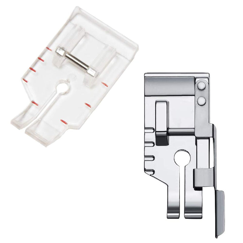 1/4 Inch Presser Foot Quilting Patchwork Foot With Edge Guide, 1/4 Inch Clear