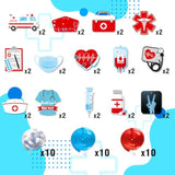 30 Pcs Nurse Swirl Decorations, Graduation, Doctor, Nursing Birthday Streamers