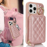 For Iphone 13 Pro Max Case Wallet With Card Holder,For Iphone 13 Pro Max Phone Case Wallet With Zipper With Slot Kickstand Stand Case For Women And Man 5G 6.7 Inch-Rose Gold