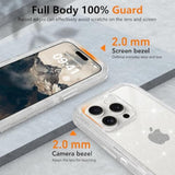 Clear Glitter Phone Case for iPhone 15 Pro Max