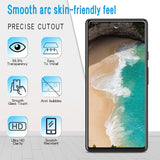 [3+3 Pack Screen Protector for Google Pixel 7 Tempered Glass with Camera Lens Protector, Support Fingerprint Reader, No-Bubbles, Anti Scratches