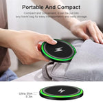 Samsung Wireless Charger Fast Charging Pad For Galaxy S25 Ultra/S24 Plus/S24 Fe/S24Ultra/S23+/S22/S21/S20,15W Wireless Phone Charger Android Charging Station Mat For Google Pixel 9 Pro 8A With Adapter