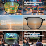 Smart Glasses, Bluetoothaudio Glasses For Men Women With Night Vision And Polarized Magnetic Lenses, Remote Shooting,Voice Assistant, Wireless Headphone Sunglasses For Cycling Driving (G05)