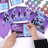 30 Pack Gaming Birthday Party Invitations Cards With Envelopes Game Party Supplies Fill In Birthday Invite Cards Stickers For Kids Boys Girls Video Game Lovers Birthday Party Decorations Favor