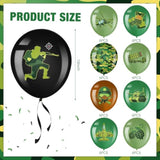 54 Pcs Army Balloons Camo Birthday Party Decorations Army Green Balloons Military Theme Decoration For Adult Veteran Soldier Military Birthday Party Decor