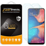 (3 Pack) Designed For Samsung Galaxy A20 Tempered Glass Screen Protector, Anti Scratch, Bubble Free