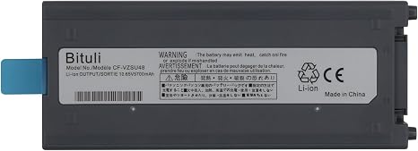Replacement Laptop Battery for Panasonic Toughbook CF 19 MK1 through MK8 CF VZSU48 10 65V 58Wh