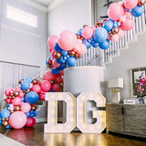 Pink Balloons 18 Inch 12 Pcs Pastel Pink Balloons Matte Pink Latex Par