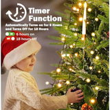 Christmas Lights For Tree, 400 Led Lights For Christmas Tree With Memory Function & 8 Modes, 6.6Ft X 16 Christmas Tree L