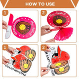 12 Pieces Softball Party Decorations Softball Honeycomb Centerpieces T