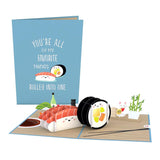 Everyday Pop-Up Card For Her, Him, Girls, Boys - 3D Love Greeting Cards - Favorite Things - 5" X 7" - Blank Note Card & Envelope Included