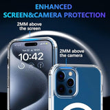 Magnetic For Iphone 11 Case,Compatible With Magsafe,Not Yellowing?Military Grade Protection,Ultra Thin Shockproof Phone Case For Iphone 11-Clear