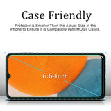 [2-Pack] For Samsung Galaxy A23 5G Tempered Glass Screen Protector, Anti Scratch, Bubble Free, Case Friendly, 9H Hardness, Easy To Install