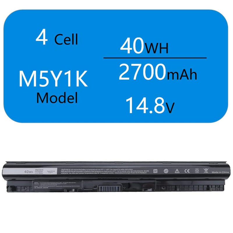 M5Y1K 40Wh 14.8V Laptop Battery For Dell Inspiron 14 15 17 5000 3000 Series 34