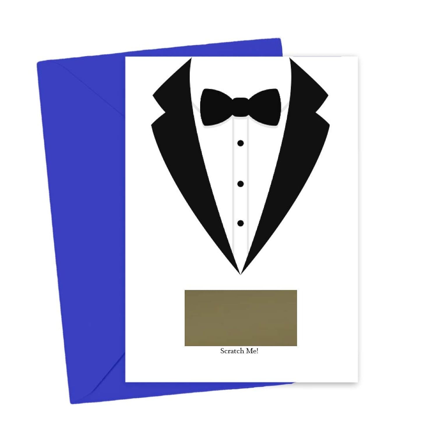 Tuxedo Will You Be My Junior Groomsman Scratch Off Card, Proposal Card For Brother, Nephew, Friernd, Godson, Son, From Bride And Groom (Tux Usher) (Tux Jr. Groomsman)