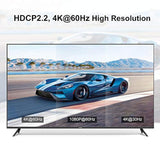 4K@60Hz Hdmi To Displayport Cable Adapter/Converter With Usb Power, Male To Fe