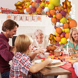 Fall Balloon Arch Kit: Thanksgiving Maple Leaf Garland (125pcs)