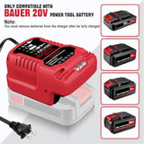 1701C-B Battery Charger Replacement For Bauer 20V, Rapid 2A 2/3 Size Fast Battery Charger For Bauer 20V Max Hyper Battery(No Battery)