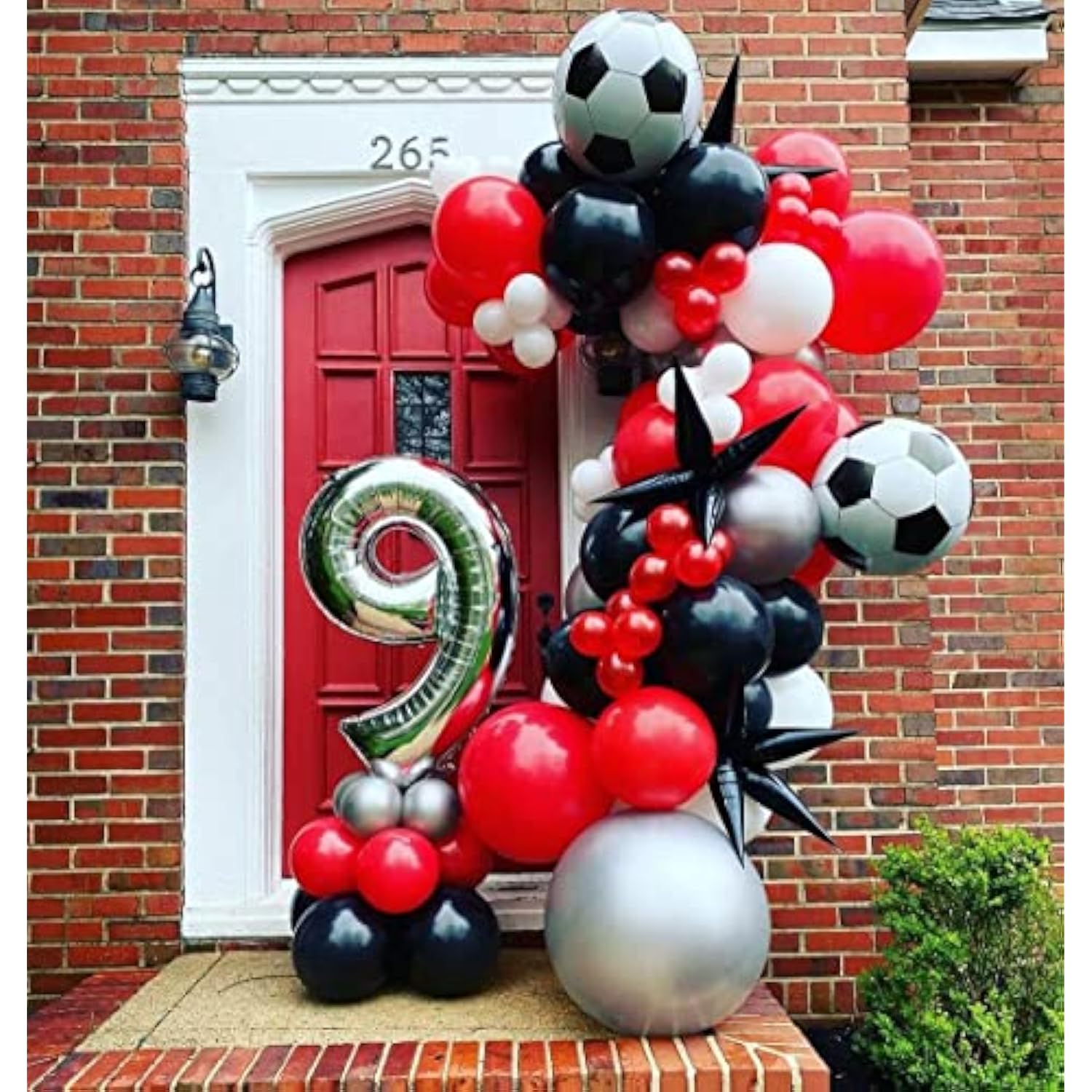 6 Pack Giant 22 Inch Basketball Foil Balloons 4D Sephere Mylar Football Balloons Helium Metallic Balloons For Birthday Party Sports Themed World Cup Party Decorations