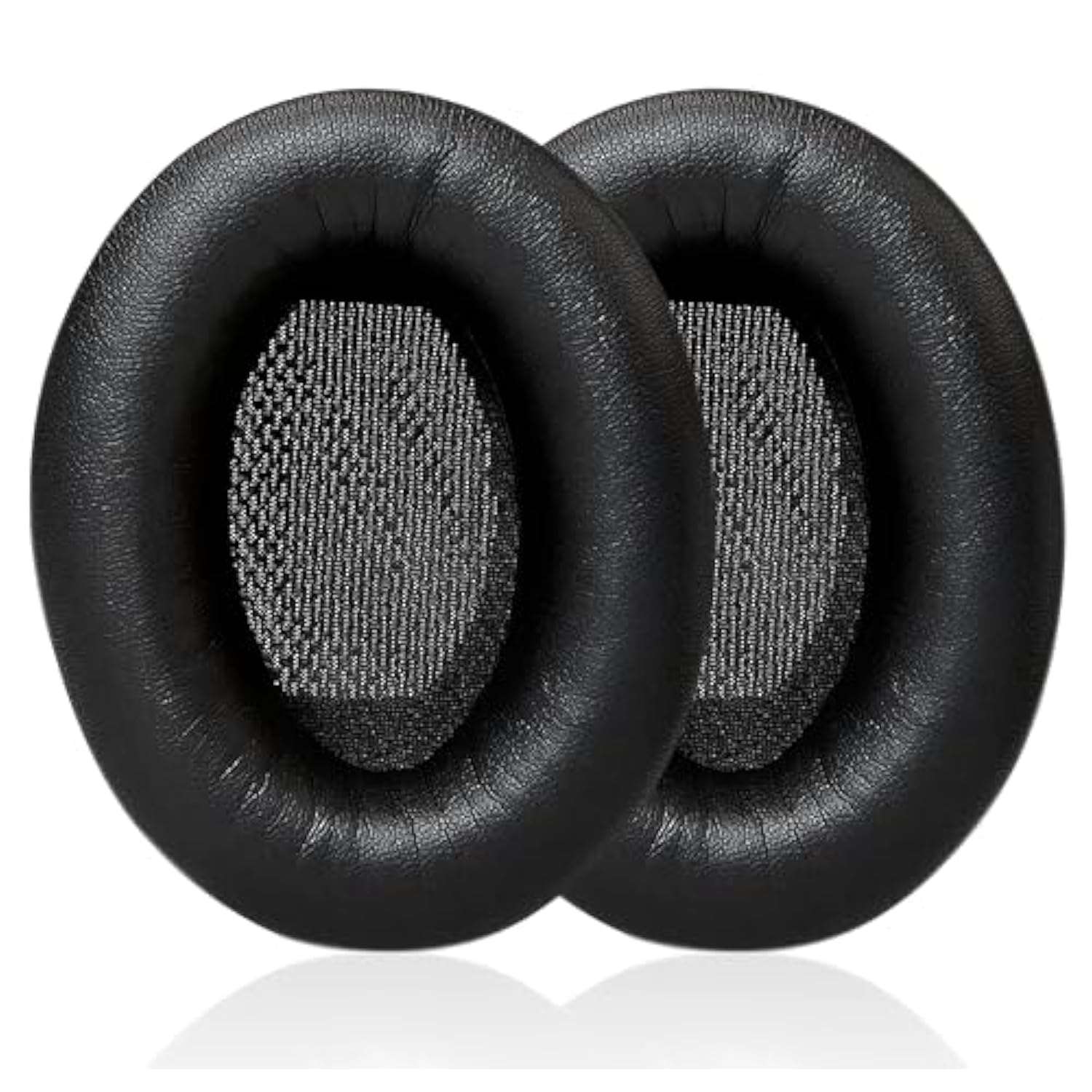 Replacement Ear Pads Compatible With Bose Quietcomfort 15/Qc25/Qc2/Qc35/Ae2/Ae2I/Ae2W/Soundlink Headphones, Earpads Cushions With Soft Protein Leather And Memory Foam (Black)